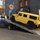 Illustration for article titled Here’s What Happens When Your Hummer Breaks Down On a Busy Street